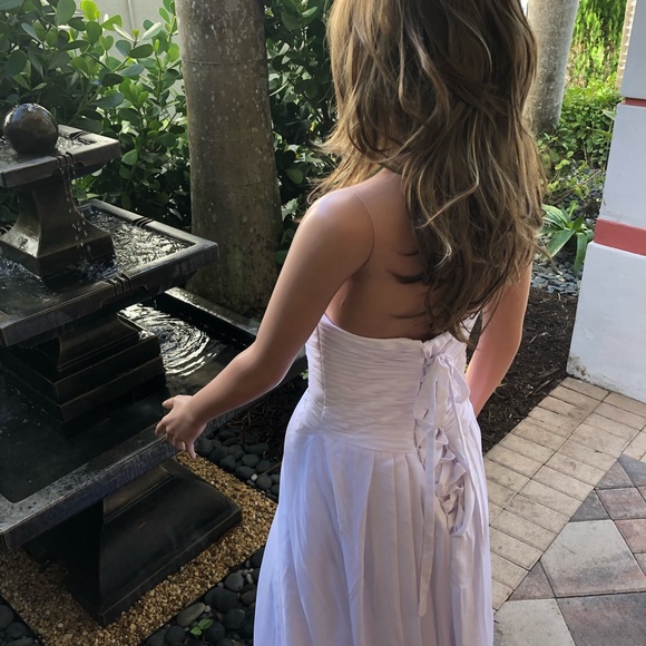 Sweetheart Detail White Gown - NEW - Picture 2 of 10